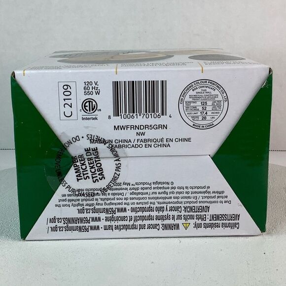 New! Nostalgia My Mini Reindeer Waffle Maker Compact Size 5" Non-stick Surface - Picture 6 of 7